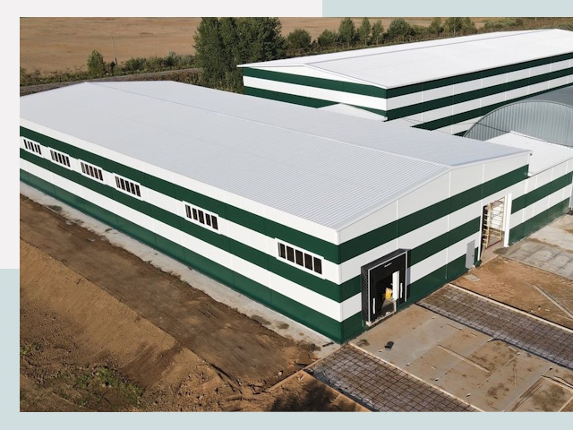 Строительство овощехранилищ в Курчатове