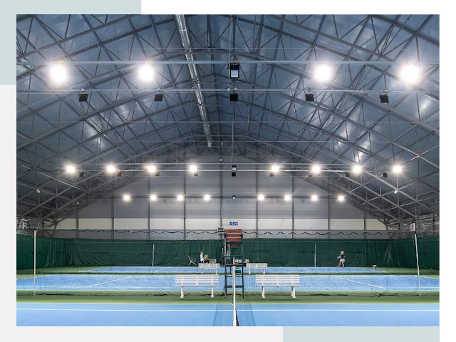 Строительство теннисных кортов в Курчатов от 611 руб.