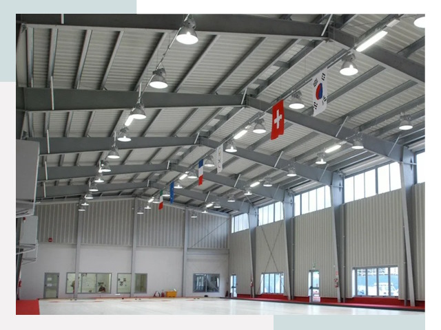 Строительство спортзалов в Курчатов от 611 руб. за м²