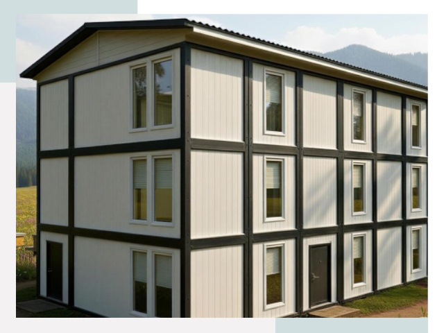 Модульные общежития в Курчатове