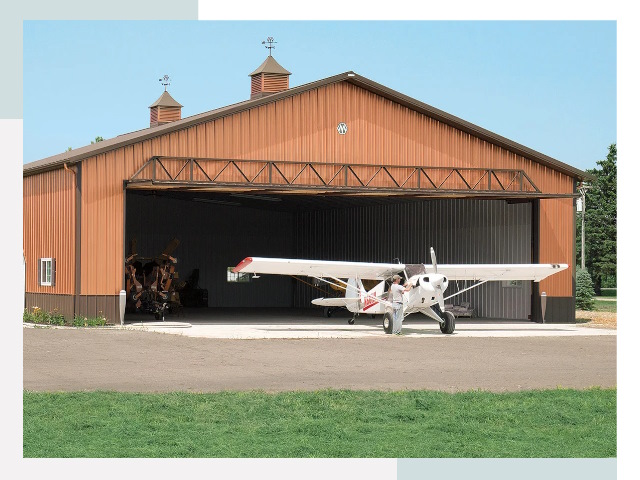 Ангары для самолетов в Курчатове