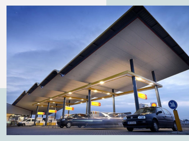 Навесы для АЗС в Курчатов от 611 руб. - Защита и комфорт