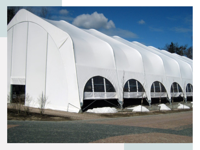 Каркасно-тентовые сооружения в Курчатове