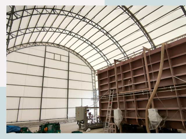 Оснащение ангаров в Курчатове от 611 руб. - Надежно и быстро