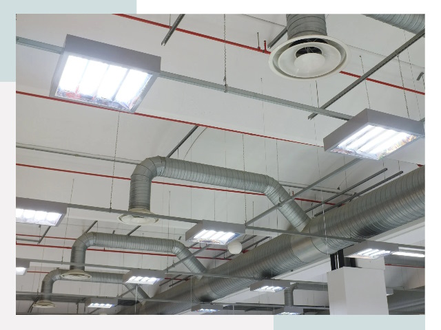 Вентиляция ангаров в Курчатове