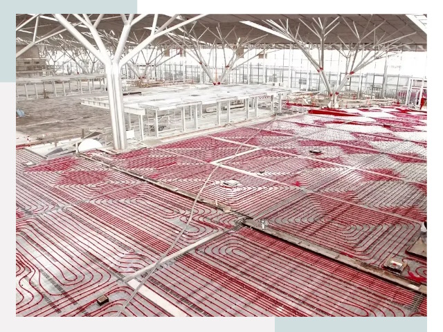 Отопление ангаров в Курчатове