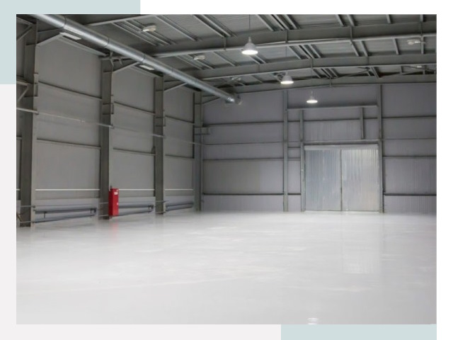 Полы для ангаров в Курчатове