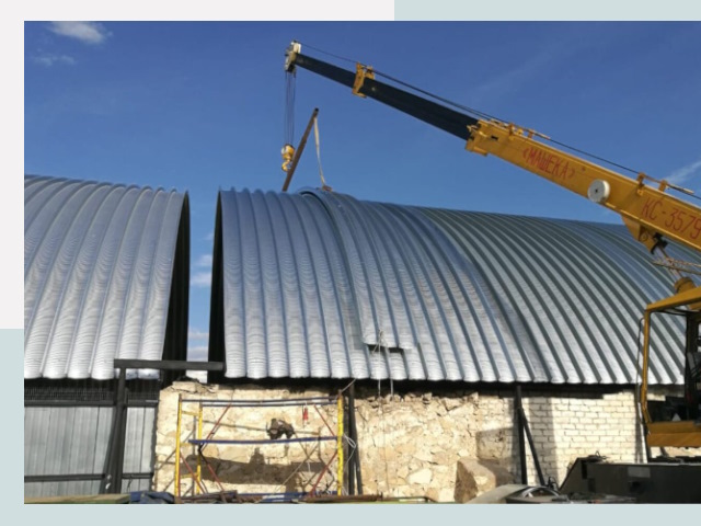 Реконструкция ангаров в Курчатове от 611 руб.