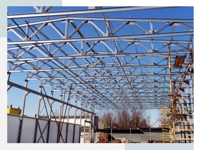 Металлокаркасы для складов в Курчатове