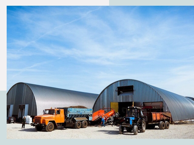 Ангары для спецтехники в Курчатове